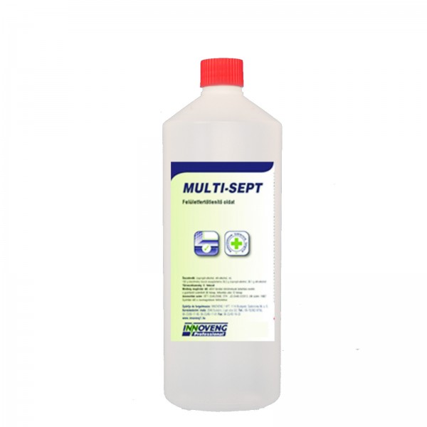 Multisept dezinfectant suprafete, 1 litru Multisept dezinfectant suprafete, 1 litru